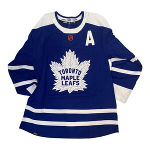 Signed  COA Morgan Reilly Toronto Maple Leafs Adidas Jersey New Size L